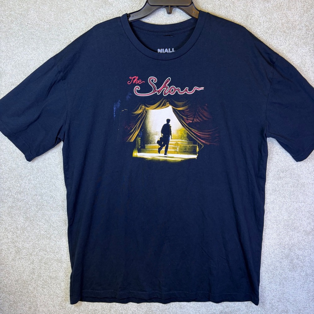 Niall Horan T-Shirt Mens XXL Black The Show Live On Tour 2024 One Direction
